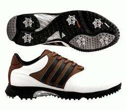NEW in Box Mens Adidas adiCOMFORT 2 670561 Golf Shoes Wht/Br/Blk 