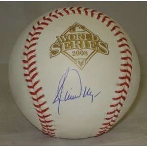  Jamie Moyer Signed Ball   WS 2008 JSA   Autographed 