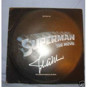  JOHN WILLIAMS signed *SUPERMAN* RECORD W/COA COMPOSER 