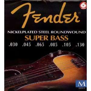 Fender Electric Bass Guitar Nickelplated Steel Super Electric Bass 