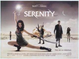 Serenity 27 x 40 Movie Poster, Summer Glau , B  