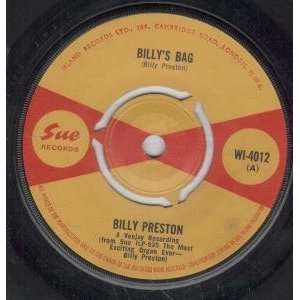    BILLYS BAG 7 INCH (7 VINYL 45) UK SUE BILLY PRESTON Music