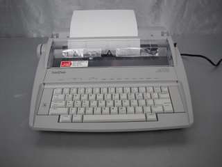 BROTHER GX 6750 ELECTRIC DAISY WHEEL TYPEWRITER TESTED AND WORKING 