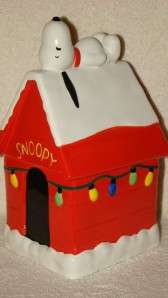   Snoopy Cookie Jar ~ A Charlie Brown Christmas ~ Hallmark  
