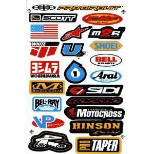   Motocross Racing Tuning Decal Sticker Sheet C144 
