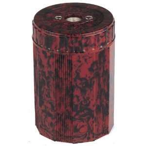  Pencil Sharpener, DUX Red Marble. 1 Hole. 2 Pack. DX9237 