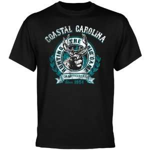   Carolina Chanticleers The Big Game T Shirt   Black
