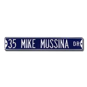 35 Mike Mussina Dr Street Sign 