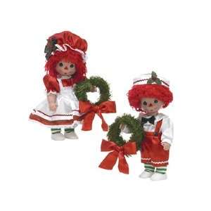    Raggedy Ann & Andy Christmas Traditions Dolls Toys & Games