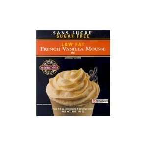Sans Sucre, No Sugar Added, French Vanilla Mousse Mix, Sweetened with 