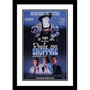  Rosalie Goes Shopping 20x26 Framed and Double Matted Movie 