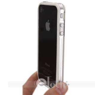 5pcs Hard Frame TPU Bumper Case Cover For iPhone 4 4G  