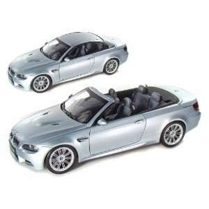  BMW M3 Convertible 1/18 Silver Toys & Games