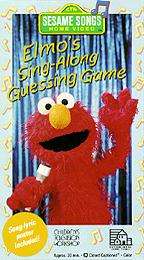 Sesame Street   Elmos Sing Along Guessing Game VHS  