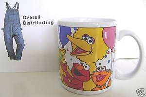 Sesame Street 25 Wonderful Years Coffee Mug Cup  