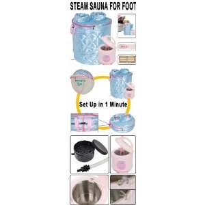    Personal Foot Health Steam Sauna Kits Blue