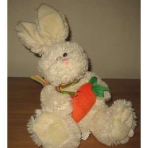  Easter Bunny With Carrot Plush 
