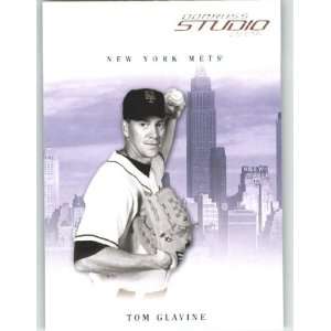  2005 Studio #187 Tom Glavine   New York Mets (Baseball 