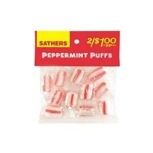  Sathers Peppemint Puffs Candy   2 Oz Bag, 12 Ea Health 