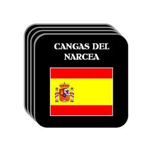 Spain [Espana]   CANGAS DEL NARCEA Set of 4 Mini Mousepad Coasters