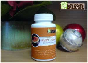 100 Premium Lingzhi capsules Raksa Herbs Thailand  