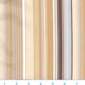  44 Wide Yarn Dyed Stretch Twill Stripes Sahara Fabric By 