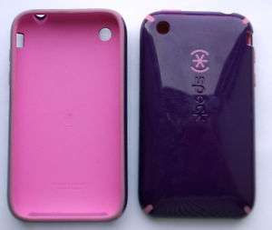 Speck CandyShell Case Apple iPhone 3g 3 Purple Pink  