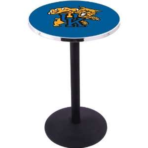   University of Kentucky Pub Table with 214 Style Base 