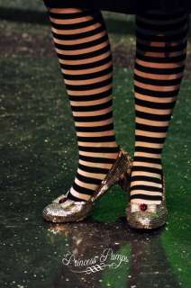 NEW Princess Pumps Witches Sequin Stiletto Heel Pumps  