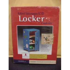  Mini Storage/CD Locker Craft Kit Arts, Crafts & Sewing