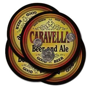  Caravella Beer and Ale Coaster Set