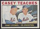 1964 Topps Casey Stengel Ed Kranepool New York Mets  