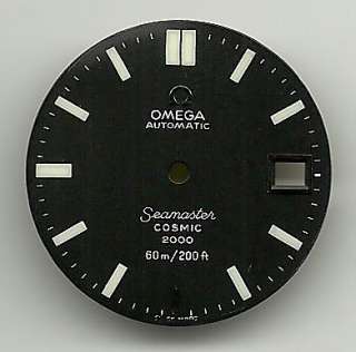 Omega Seamaster Cosmic 2000 Dial  