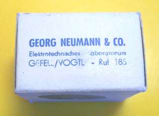 Neumann Gefell NS87 Mic Connector Receptacle male NOS   