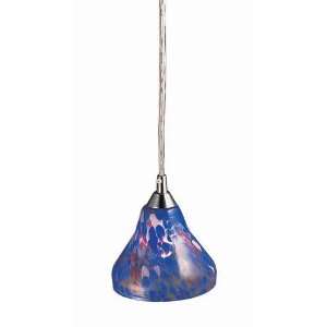  Lite Source Carlotta Ii Blue Pendant Lamp Ls 18851blu 