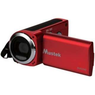 Mustek DV539Z Digital Camcorder 2.4 LCD SD 32 MB Red  