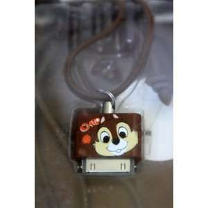 Disney Chip (Brown) Neck Strap Connector for Iphone 4 3gs Ipod & Ipad 