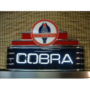   Shelby Cobra Automobile Neon Garage Sign   Sports Memorabilia Sports