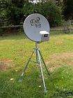 dish network 500 portable satellite tripod camping rv 