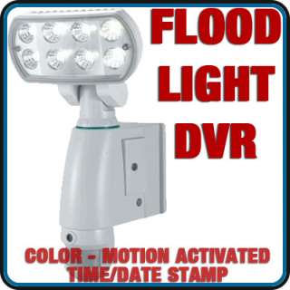 Flood Light Motion Surveillance DVR Video Camera Cam  