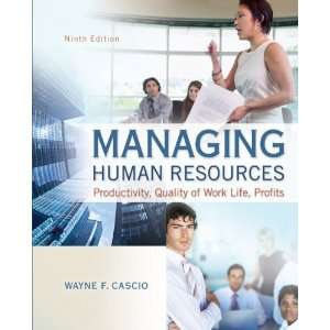  Managing Human Resources [Hardcover] Wayne Cascio Books