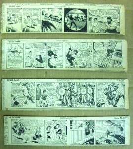 1933    DICKIE DARE    103 Dailies   by MILTON CANIFF  