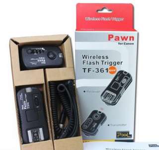 TF 361 Wireless Remote Flash Trigger For Canon 1000D 7D  