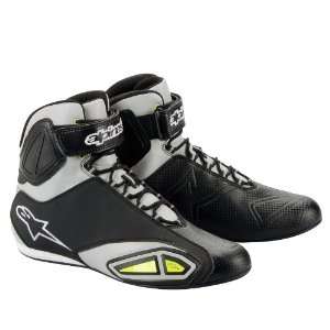 Fast Lane Shoe Black/Silver/Yellow Size 12 Alpinestars SPA 2510212 195 