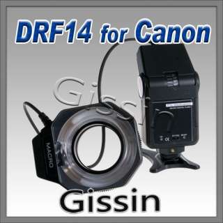 TTL Macro Ring Flash DRF14 for Canon 300D,350D,400D…  