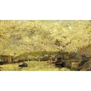  Hand Made Oil Reproduction   Camille Pissarro   32 x 18 