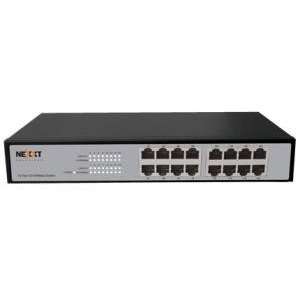  Nexxt 16 Port 10/100 Rackmountable Switch Unmanaged 