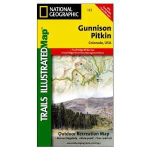    National Geographic Gunnison/Pitkin Trail Map
