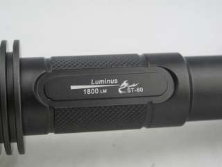 1800 Lumens SST 80 Led 18650 Flashlight Torch Lamp  