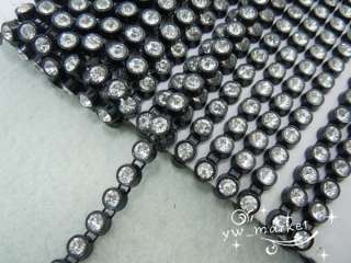 size approx 6.4mm wide,the rhinestone in ss18 approx 4.3mm